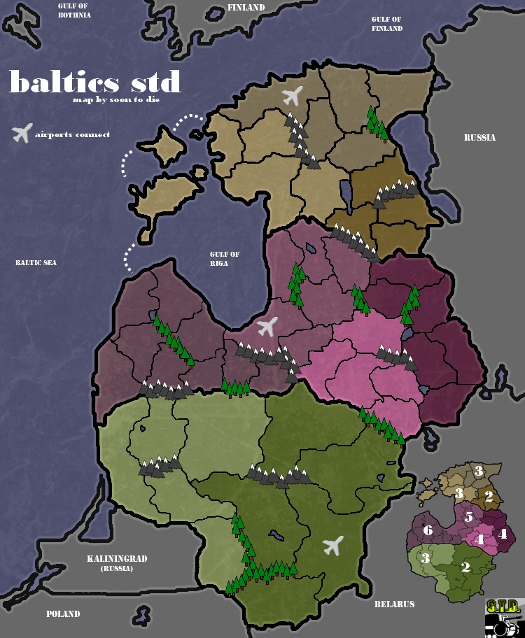 the map